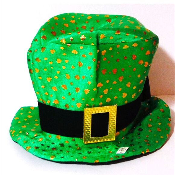 St Patrick's Day Hat Lepercaun Oversized wired to hold shape - Picture 1 of 6